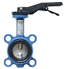 Затвор дисковый поворотный VPI4449-02EP Ду 50 Ру16 межфланцевый Tecofi