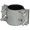 Хомут двухсоставной оцинкованный DN300  (315-326)