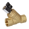 Фильтр латунный сетчатый Y-образный  FVR-D со сливным краном Ду 40 Ру25 ВР Danfoss 065B8245